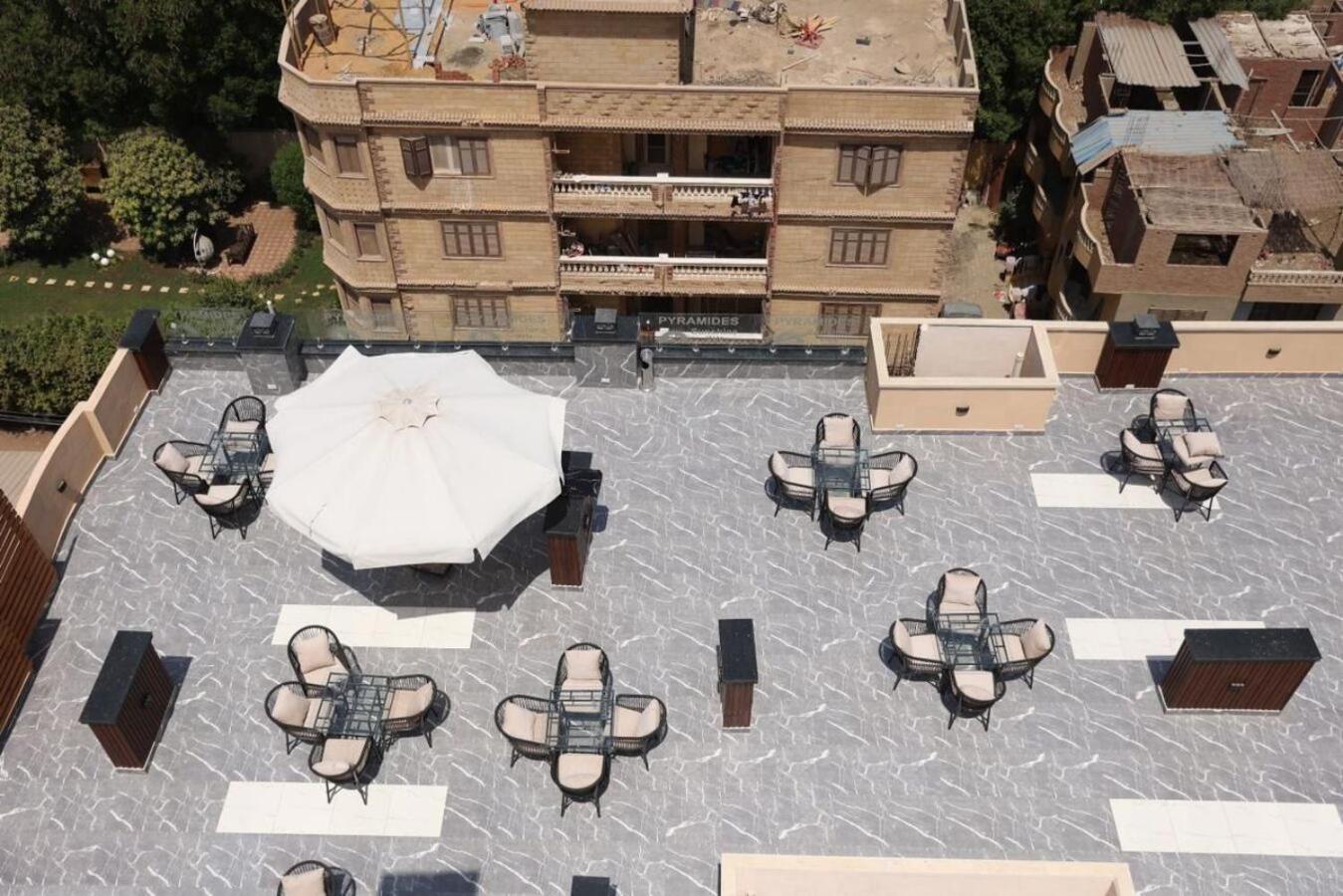 Pyramids Sunshine View Otel Kafret el-Gabal Dış mekan fotoğraf