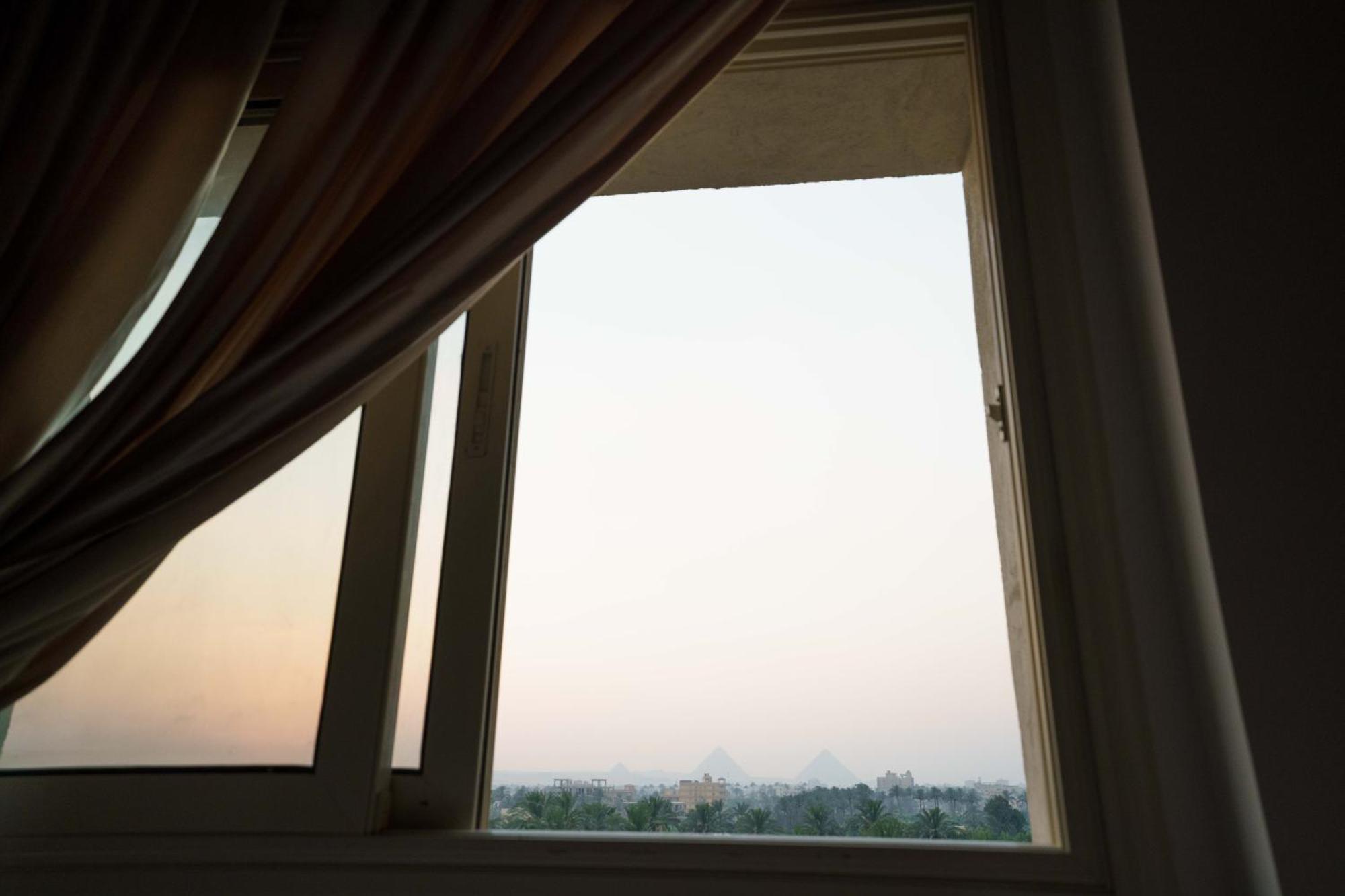 Pyramids Sunshine View Otel Kafret el-Gabal Dış mekan fotoğraf