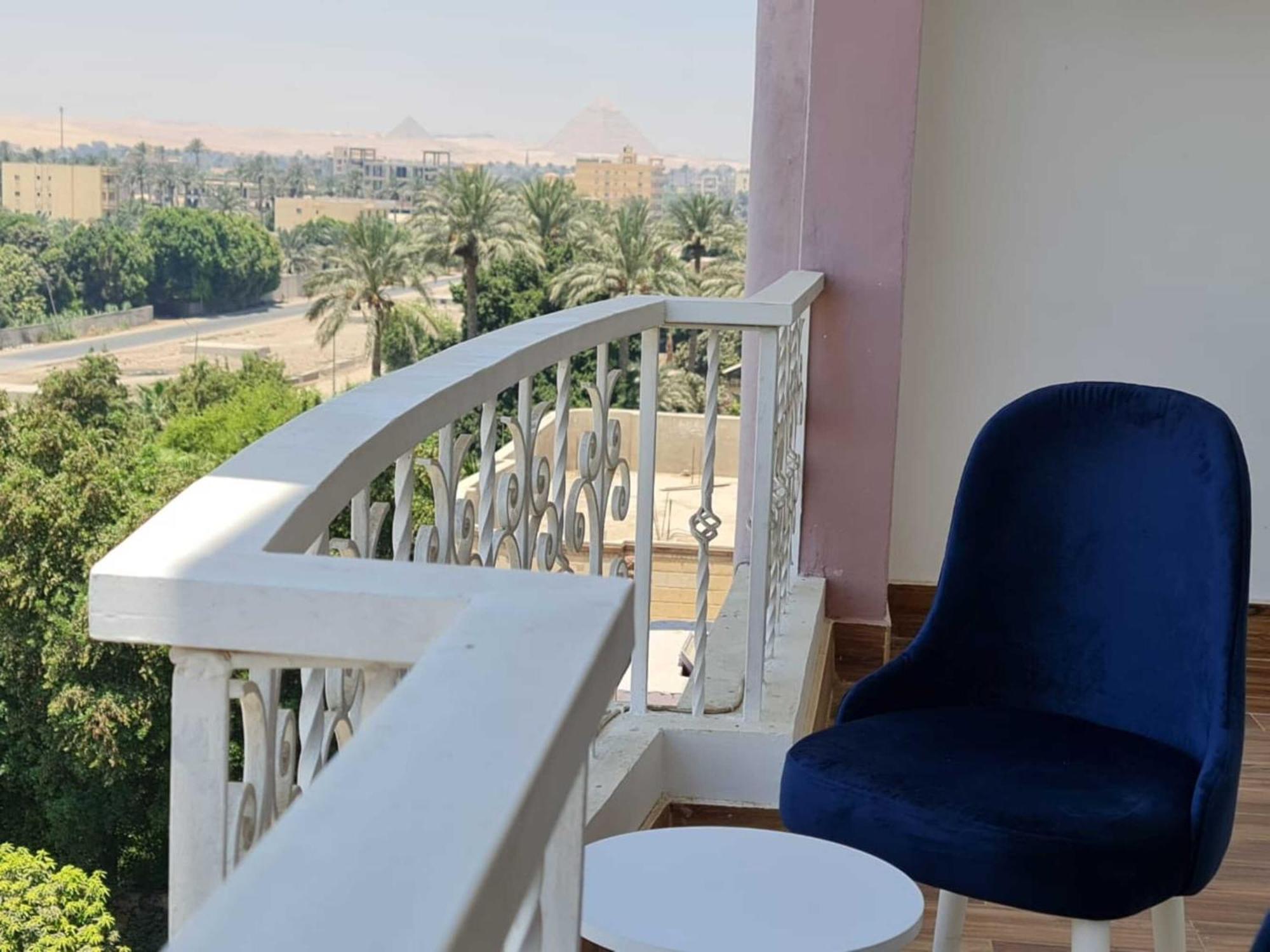 Pyramids Sunshine View Otel Kafret el-Gabal Dış mekan fotoğraf